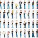 Illustration for article titled Artist draws himself in 100 cartoon styles